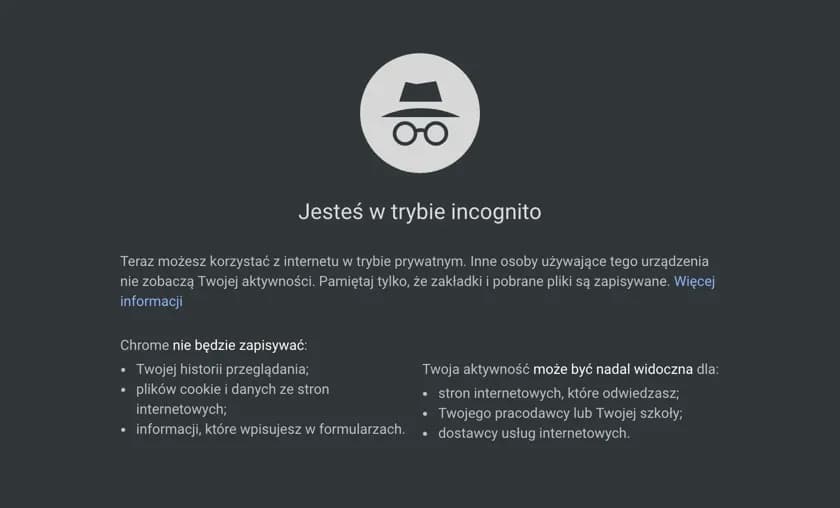 Jak włączyć tryb incognito na laptopie i chronić swoją prywatność