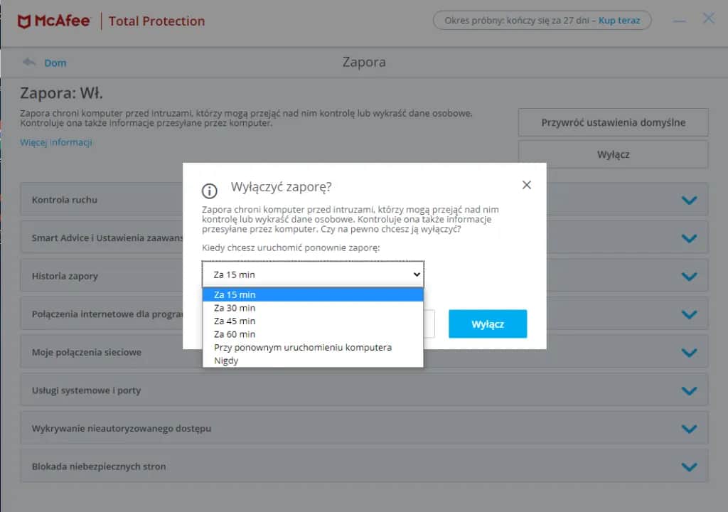 Jak wyłączyć antywirusa McAfee i uniknąć zagrożeń dla systemu